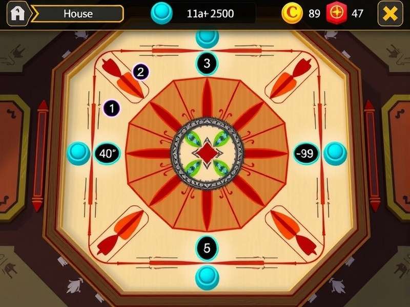 Carrom Ace Champion Game Screenshot